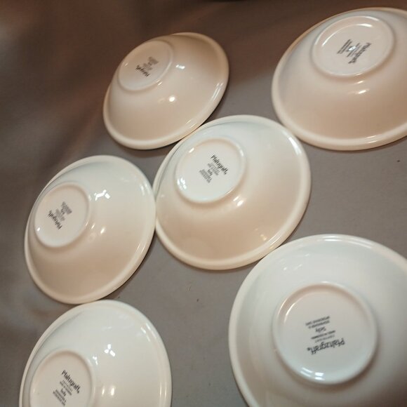 Pfaltzgraff Sicily Dessert Bowl Set of 7 Vintage 5 7/8" Discontinued Replacement - Picture 5 of 10